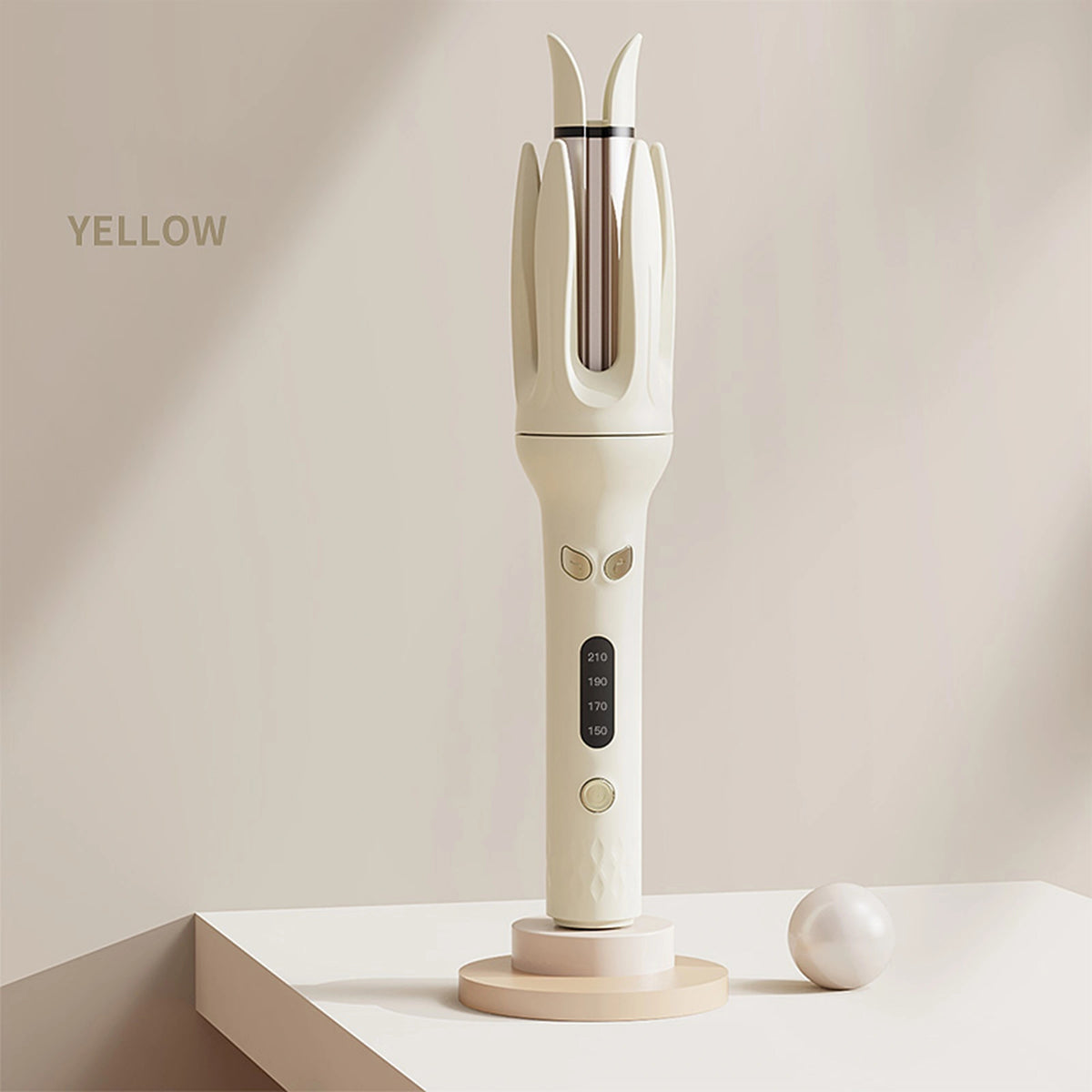 Automatic Hair Curler, 28mm Barrel, 4 Temperature Modes, Negative Ion Generator, Smart Timer And Sensor, Auto Off For Safety