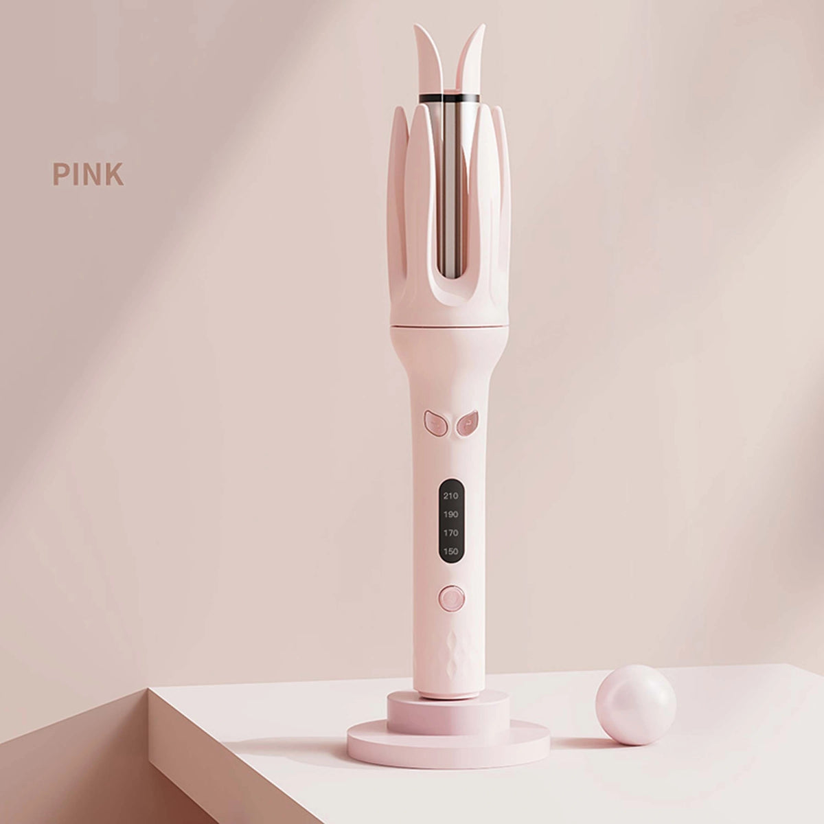 Automatic Hair Curler, 28mm Barrel, 4 Temperature Modes, Negative Ion Generator, Smart Timer And Sensor, Auto Off For Safety