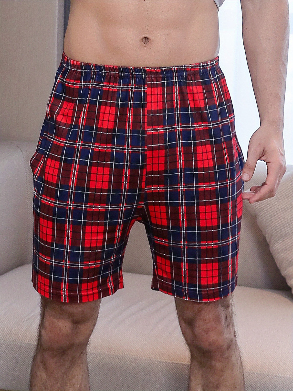 Men's 97 Polyester 3 Spandex Shorts