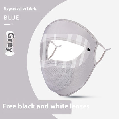 Ice Silk Sunscreen Mask UV Protection