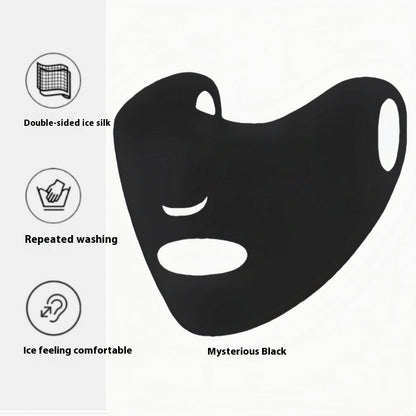 Ice Silk Sunscreen Mask UV Protection